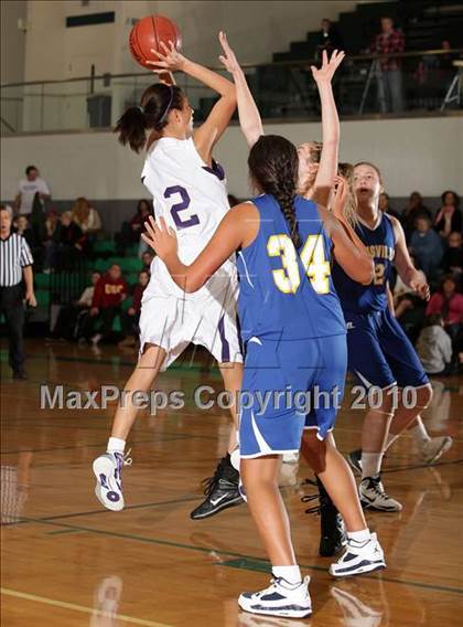 Thumbnail 2 in Louisville vs. Los Angeles Baptist (Providence Tournmanent) photogallery.