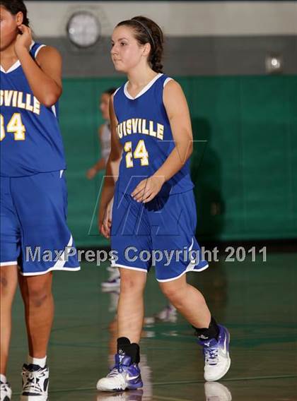 Thumbnail 1 in Louisville vs. Los Angeles Baptist (Providence Tournmanent) photogallery.