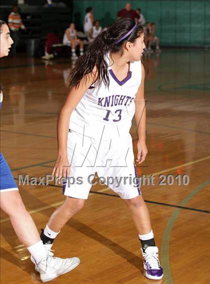 Thumbnail 2 in Louisville vs. Los Angeles Baptist (Providence Tournmanent) photogallery.