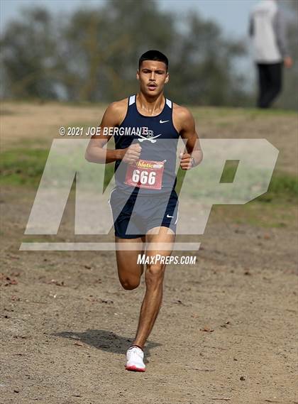 Thumbnail 3 in CIF Central Section Cross Country Championships (Boys D4 Race) photogallery.