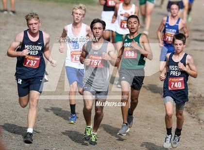 Thumbnail 3 in CIF Central Section Cross Country Championships (Boys D4 Race) photogallery.