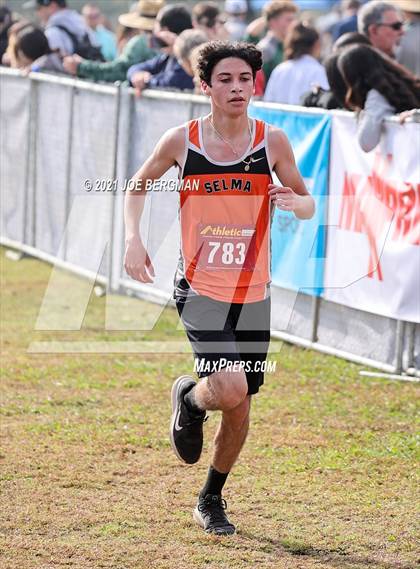 Thumbnail 3 in CIF Central Section Cross Country Championships (Boys D4 Race) photogallery.