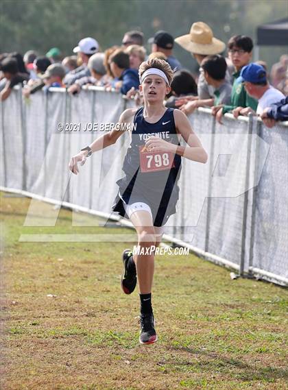 Thumbnail 3 in CIF Central Section Cross Country Championships (Boys D4 Race) photogallery.