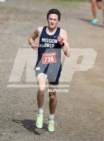 Thumbnail 3 in CIF Central Section Cross Country Championships (Boys D4 Race) photogallery.