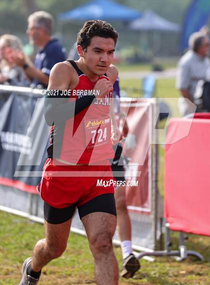 Thumbnail 3 in CIF Central Section Cross Country Championships (Boys D4 Race) photogallery.