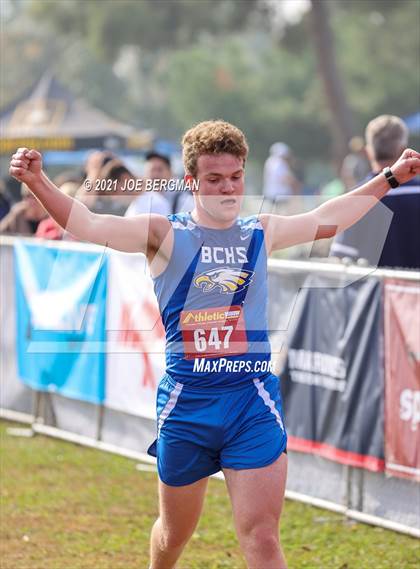 Thumbnail 1 in CIF Central Section Cross Country Championships (Boys D4 Race) photogallery.