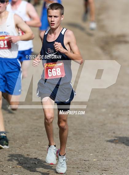 Thumbnail 2 in CIF Central Section Cross Country Championships (Boys D4 Race) photogallery.