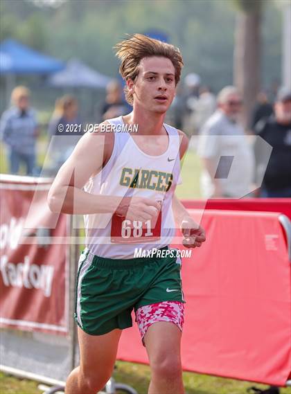 Thumbnail 3 in CIF Central Section Cross Country Championships (Boys D4 Race) photogallery.