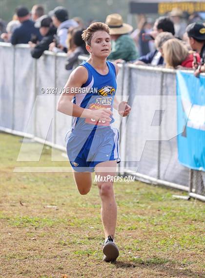 Thumbnail 2 in CIF Central Section Cross Country Championships (Boys D4 Race) photogallery.