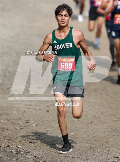 Thumbnail 2 in CIF Central Section Cross Country Championships (Boys D4 Race) photogallery.