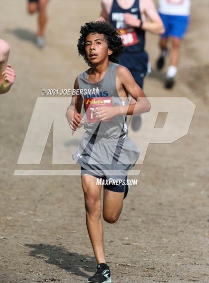 Thumbnail 2 in CIF Central Section Cross Country Championships (Boys D4 Race) photogallery.