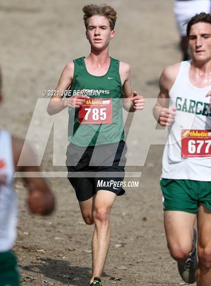 Thumbnail 3 in CIF Central Section Cross Country Championships (Boys D4 Race) photogallery.