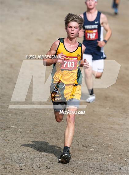 Thumbnail 1 in CIF Central Section Cross Country Championships (Boys D4 Race) photogallery.