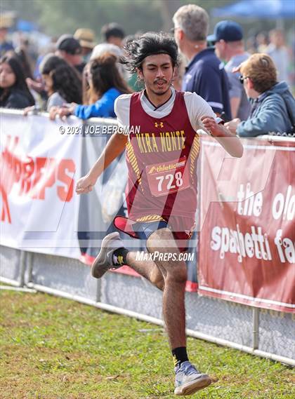Thumbnail 2 in CIF Central Section Cross Country Championships (Boys D4 Race) photogallery.