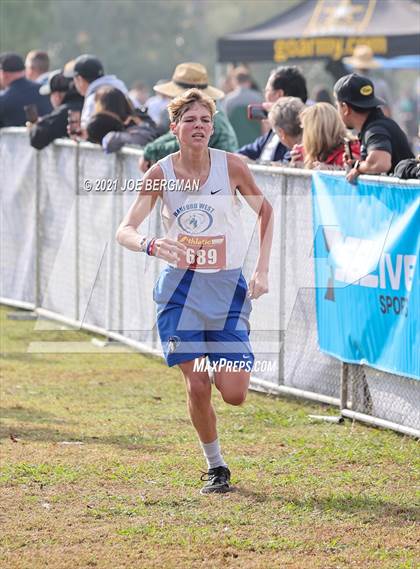 Thumbnail 3 in CIF Central Section Cross Country Championships (Boys D4 Race) photogallery.