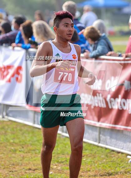 Thumbnail 3 in CIF Central Section Cross Country Championships (Boys D4 Race) photogallery.