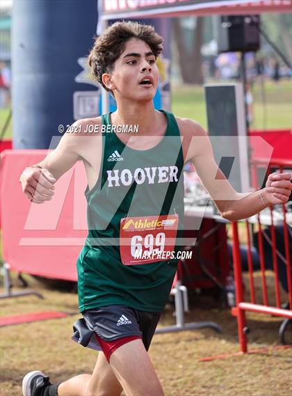 Thumbnail 2 in CIF Central Section Cross Country Championships (Boys D4 Race) photogallery.