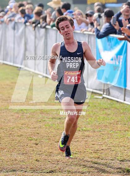 Thumbnail 1 in CIF Central Section Cross Country Championships (Boys D4 Race) photogallery.
