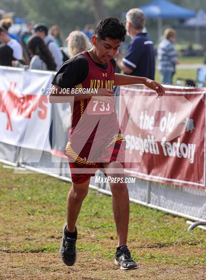 Thumbnail 2 in CIF Central Section Cross Country Championships (Boys D4 Race) photogallery.
