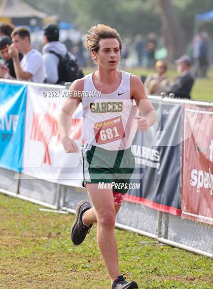 Thumbnail 2 in CIF Central Section Cross Country Championships (Boys D4 Race) photogallery.