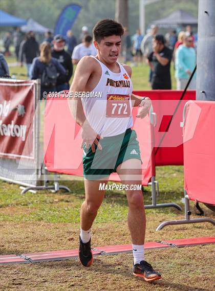 Thumbnail 1 in CIF Central Section Cross Country Championships (Boys D4 Race) photogallery.