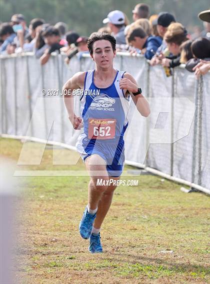Thumbnail 1 in CIF Central Section Cross Country Championships (Boys D4 Race) photogallery.