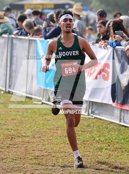 Thumbnail 3 in CIF Central Section Cross Country Championships (Boys D4 Race) photogallery.