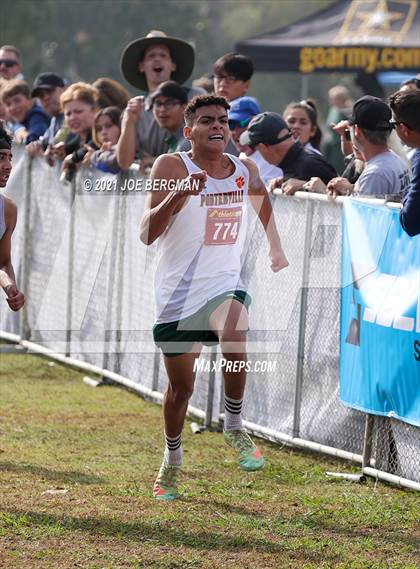 Thumbnail 3 in CIF Central Section Cross Country Championships (Boys D4 Race) photogallery.