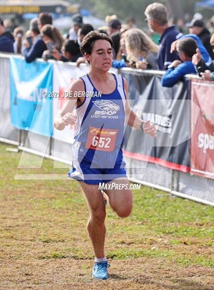 Thumbnail 2 in CIF Central Section Cross Country Championships (Boys D4 Race) photogallery.