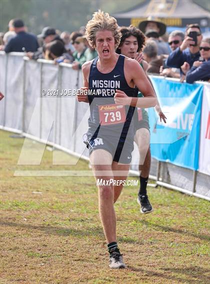 Thumbnail 1 in CIF Central Section Cross Country Championships (Boys D4 Race) photogallery.