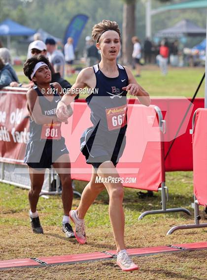 Thumbnail 3 in CIF Central Section Cross Country Championships (Boys D4 Race) photogallery.