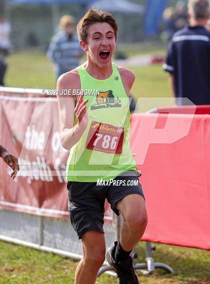 Thumbnail 3 in CIF Central Section Cross Country Championships (Boys D4 Race) photogallery.