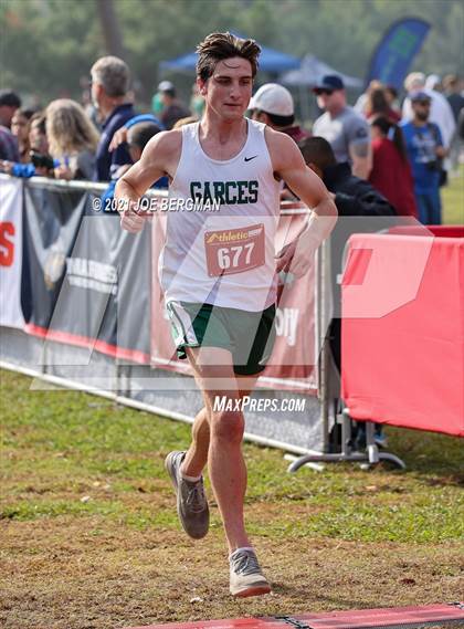 Thumbnail 1 in CIF Central Section Cross Country Championships (Boys D4 Race) photogallery.