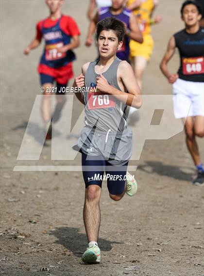 Thumbnail 1 in CIF Central Section Cross Country Championships (Boys D4 Race) photogallery.