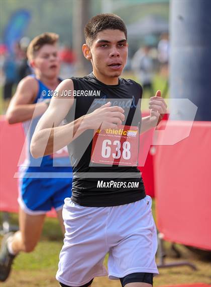 Thumbnail 2 in CIF Central Section Cross Country Championships (Boys D4 Race) photogallery.