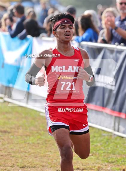 Thumbnail 1 in CIF Central Section Cross Country Championships (Boys D4 Race) photogallery.