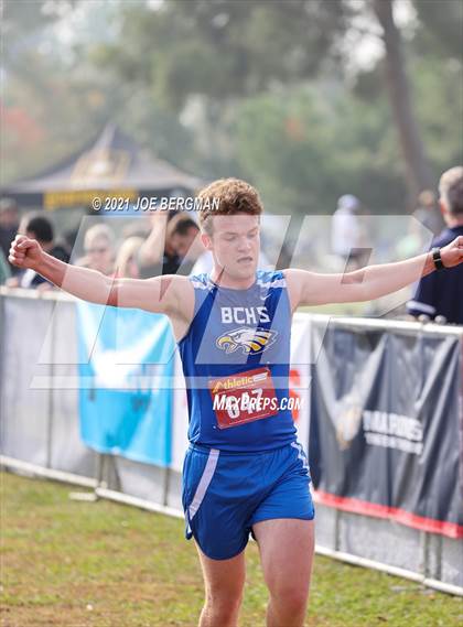 Thumbnail 3 in CIF Central Section Cross Country Championships (Boys D4 Race) photogallery.