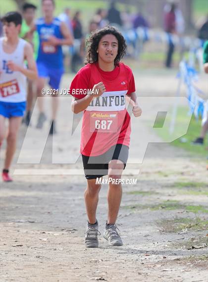 Thumbnail 3 in CIF Central Section Cross Country Championships (Boys D4 Race) photogallery.