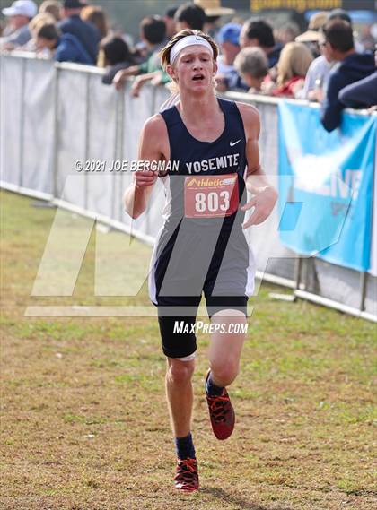 Thumbnail 3 in CIF Central Section Cross Country Championships (Boys D4 Race) photogallery.