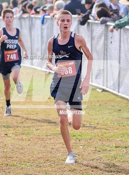 Thumbnail 1 in CIF Central Section Cross Country Championships (Boys D4 Race) photogallery.