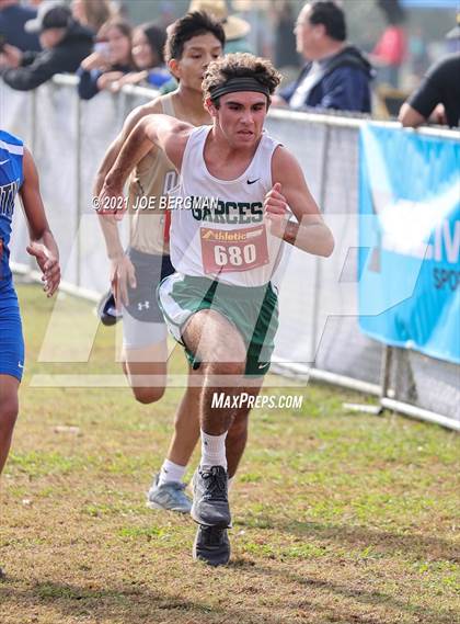 Thumbnail 2 in CIF Central Section Cross Country Championships (Boys D4 Race) photogallery.
