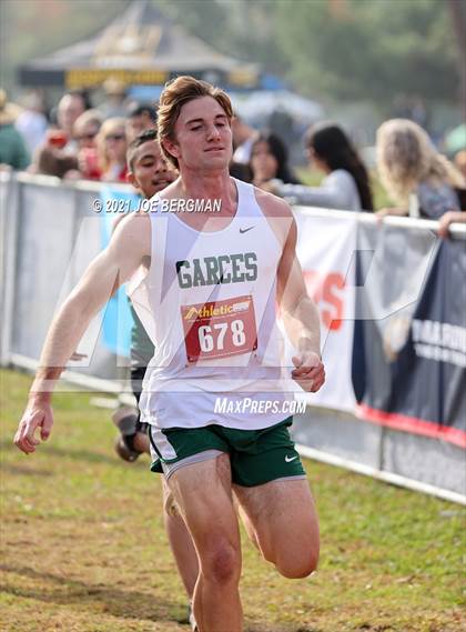 Thumbnail 3 in CIF Central Section Cross Country Championships (Boys D4 Race) photogallery.
