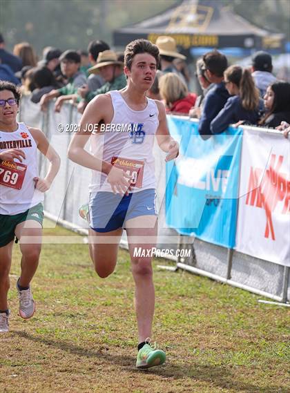 Thumbnail 1 in CIF Central Section Cross Country Championships (Boys D4 Race) photogallery.