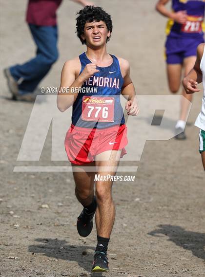 Thumbnail 2 in CIF Central Section Cross Country Championships (Boys D4 Race) photogallery.