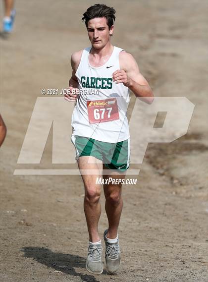 Thumbnail 2 in CIF Central Section Cross Country Championships (Boys D4 Race) photogallery.