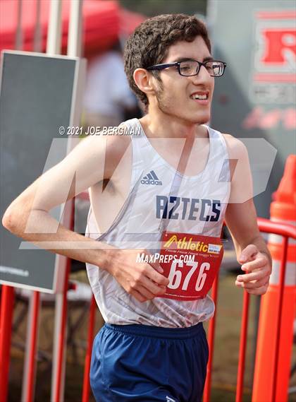 Thumbnail 1 in CIF Central Section Cross Country Championships (Boys D4 Race) photogallery.
