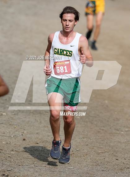 Thumbnail 3 in CIF Central Section Cross Country Championships (Boys D4 Race) photogallery.