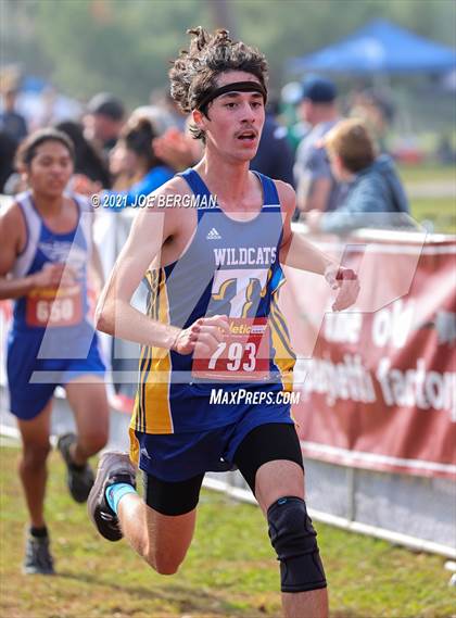 Thumbnail 3 in CIF Central Section Cross Country Championships (Boys D4 Race) photogallery.