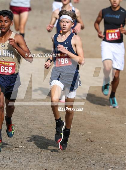 Thumbnail 3 in CIF Central Section Cross Country Championships (Boys D4 Race) photogallery.