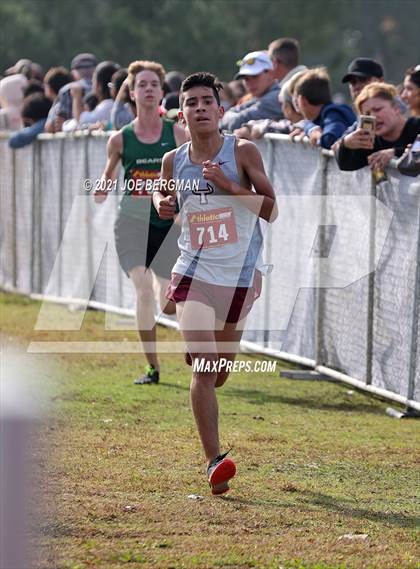 Thumbnail 2 in CIF Central Section Cross Country Championships (Boys D4 Race) photogallery.